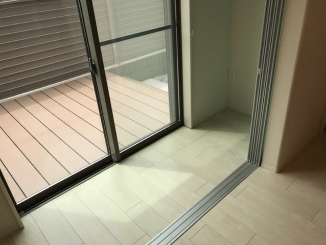 シュキュールBのバルコニー