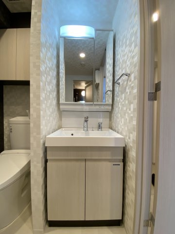 S-RESIDENCE両国緑の独立洗面台