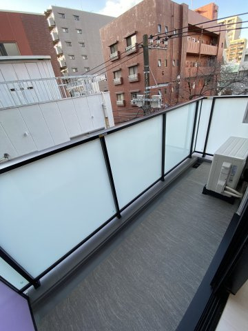 S-RESIDENCE両国緑のバルコニー