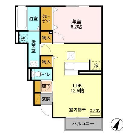 モンブランの間取り