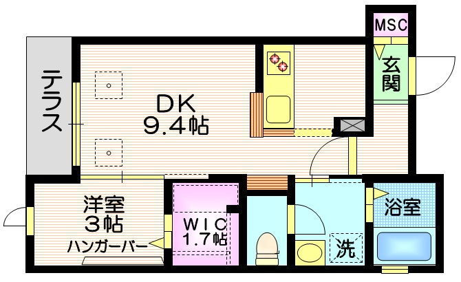 Ｇｒａｎ Ａｚｕｌの間取り