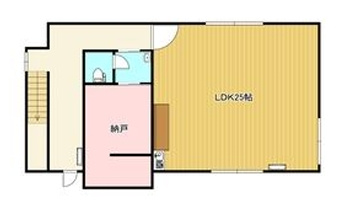 桂野里町貸家の間取り