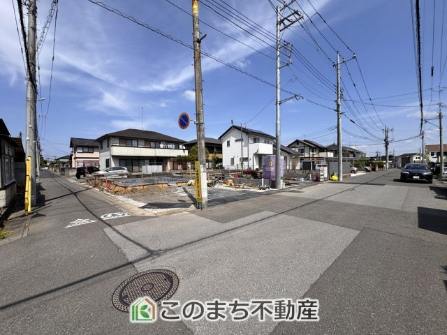 ブルーミングガーデン宇都宮市東原町　2号棟の前面道路含む現地写真|前面道路含む現地写真