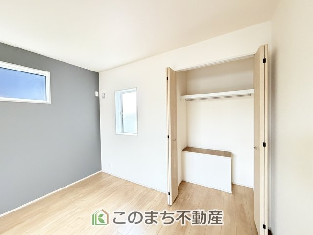 ブルーミングガーデン宇都宮市東原町の収納|各居室に収納付で住みやすさにこだわっています♪