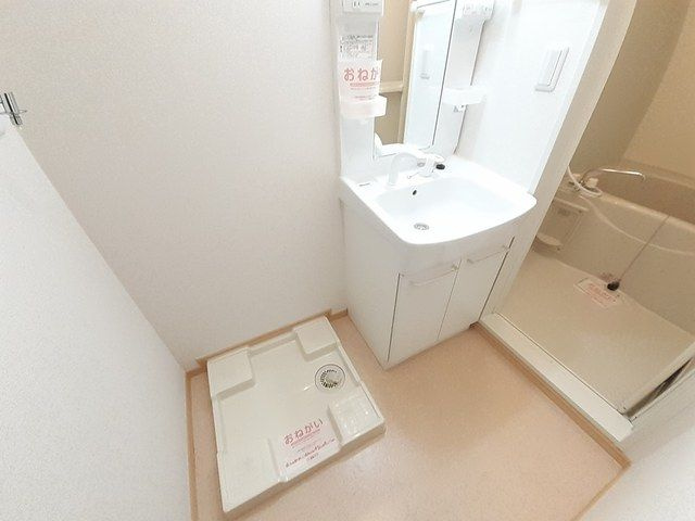 プラチナコートの洗面所