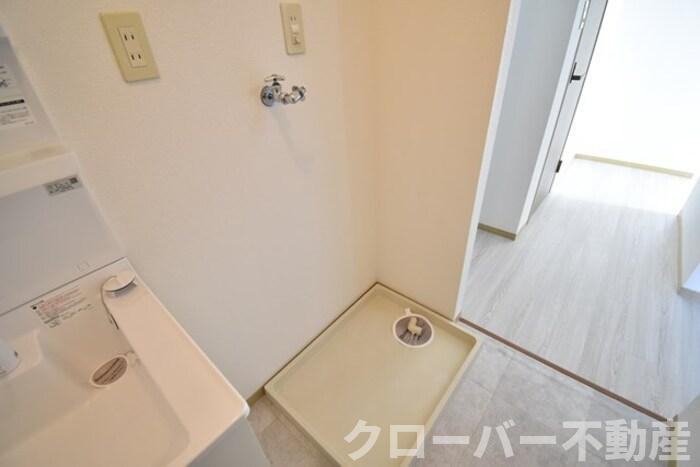 サニーコーポ C棟の設備|室内洗濯機置場