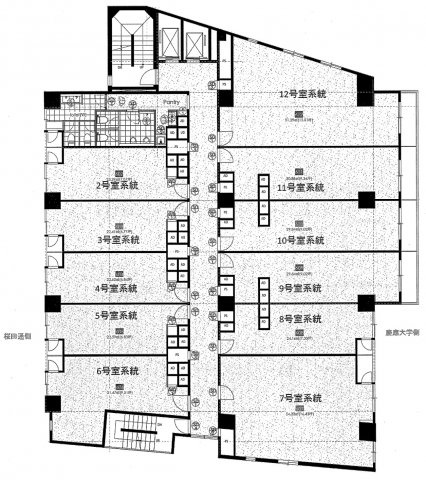 フロイントゥ三田の間取り