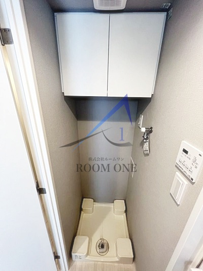 RELUXIA TOKYO EASTの設備|洗濯機置き場です。