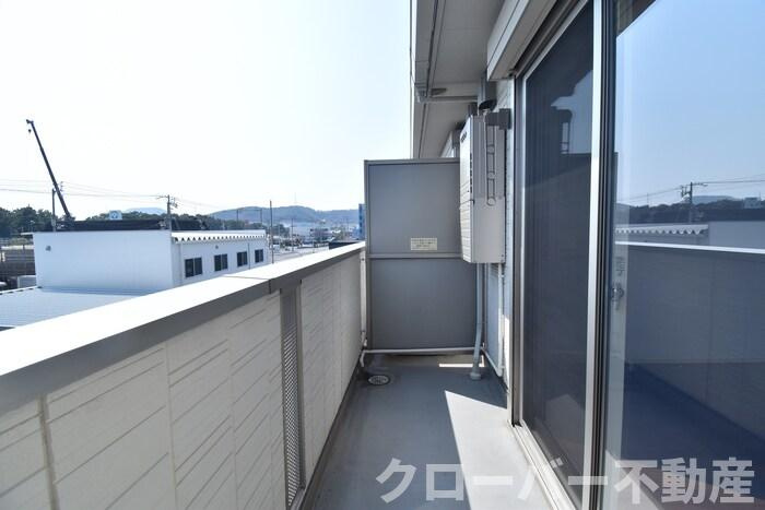 サンライズ豊益 築港町のバルコニー|バルコニー