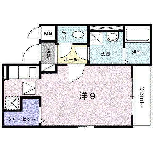 アンジュ今林の間取り