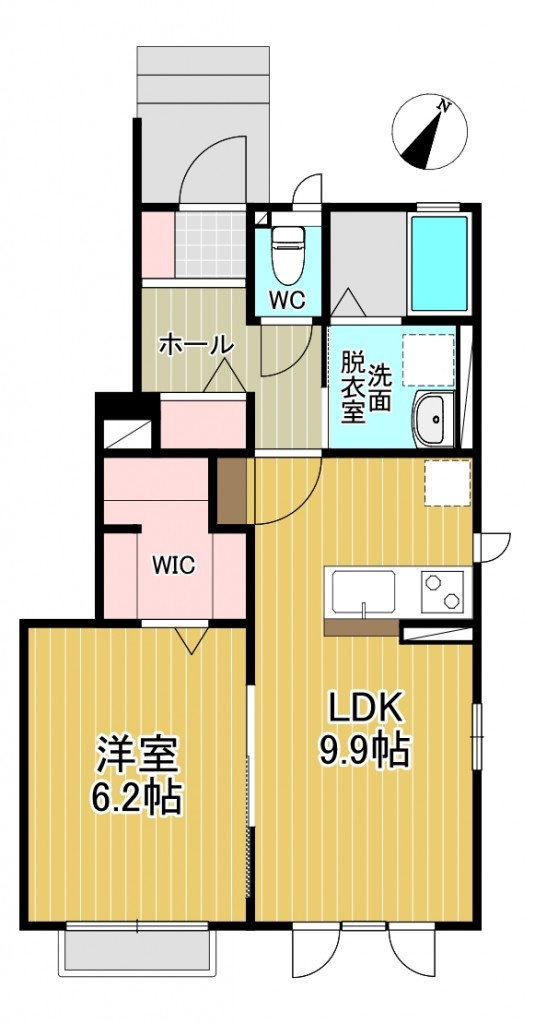 プランドールAの間取り