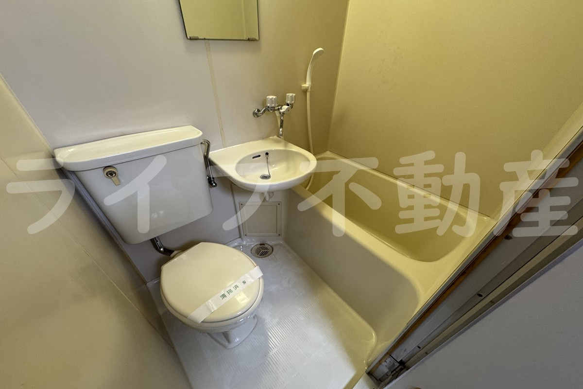 グランドハイツ東小橋の浴室|きれいなお風呂です