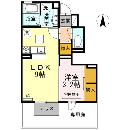 ヴァン・テ・アンの間取り