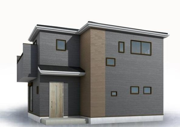 越谷市平方第3　新築一戸建ての外観