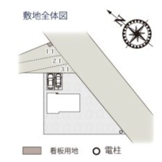【区画図】 | 本庄市東五十子第2期　ワイウッドコート　新築戸建　全7区画　3号棟