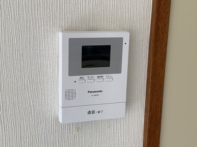 グリーンハイツのセキュリティ|参考写真　モニター付きインターホン