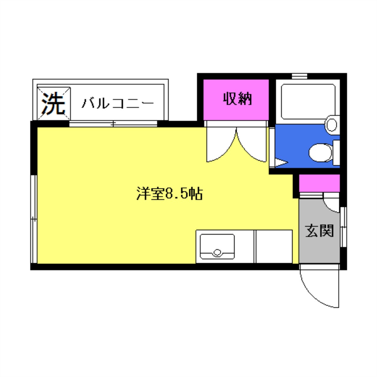 グリーンハイツの間取り|間取りは現況優先