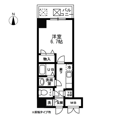 【間取り】 | シャルマンフジ大阪城南