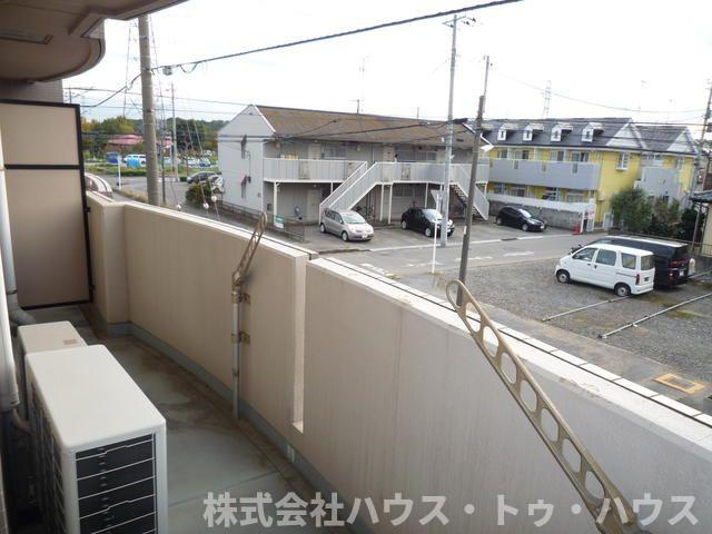 プレジオⅡのバルコニー