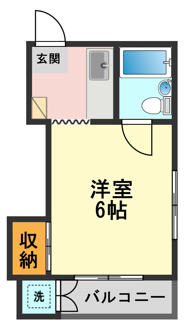 リヴレーヌ56の間取り