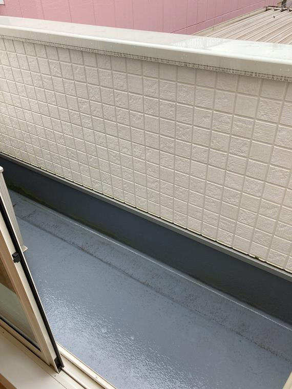 高松戸建のバルコニー