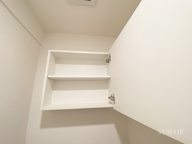 さいたま市大宮区桜木町１丁目の賃貸マンションの収納|トイレ収納☆