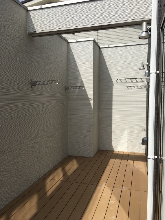 南沢戸建のバルコニー