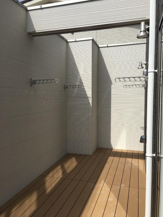 南沢戸建のバルコニー