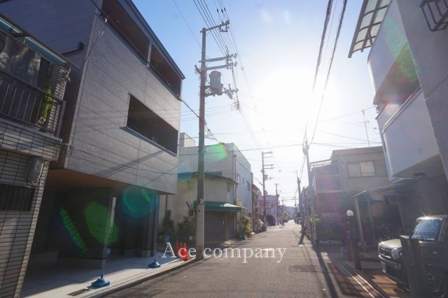 【前面道路含む現地写真】 | 平野区西脇1丁目 | 北西角地！【北側道路幅員約6ｍ×西側道路幅員約4ｍ】