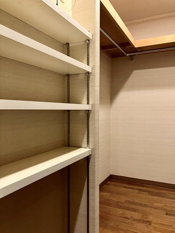 レジデンシャルスクエアの収納
