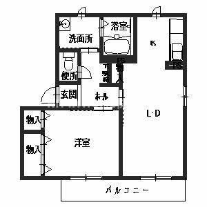 丹波市山南町野坂のアパート