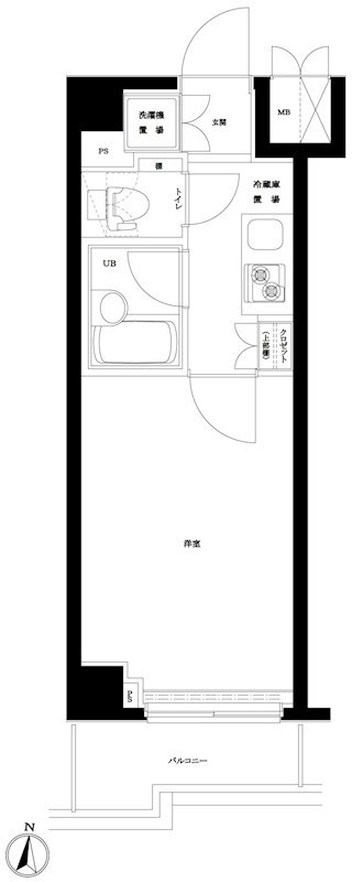 ルーブル住吉の間取り