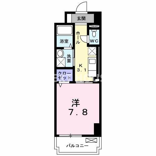 サンリット　オカの間取り