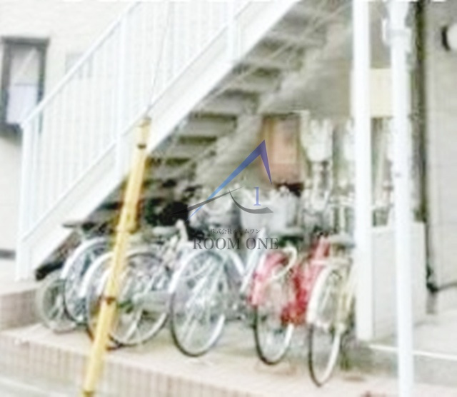 スカイハイツ北千束のその他共用部分|駐輪場です。