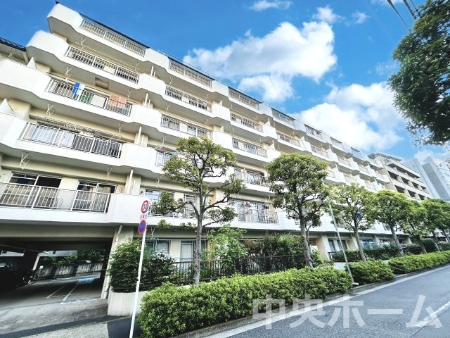 中銀新葛西マンシオンの外観|外観。東西線「西葛西駅」徒歩3分のロケーション。
