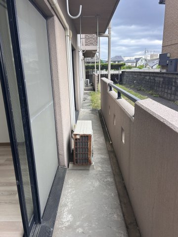 メゾンベルクのバルコニー