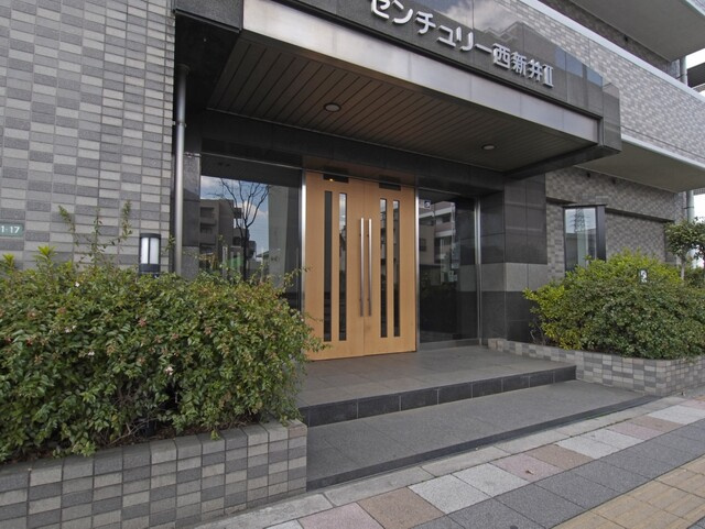 センチュリー西新井Ⅱのエントランス|センチュリー西新井Ⅱ：「谷在家」駅徒歩４分！