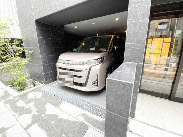 北区滝野川７丁目の賃貸マンションの駐車場|駐車場です☆