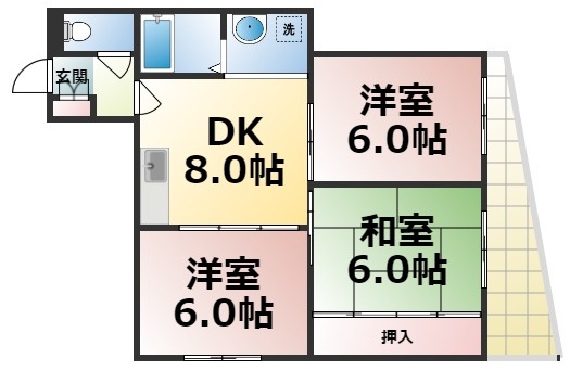 【間取り】 | アーク玉津橋　仲介手数料無料