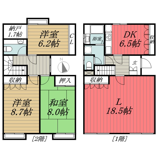 【間取り】 | 大塚邸貸家