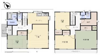 【間取り】 | 中古戸建／ふじみ野市大原２丁目