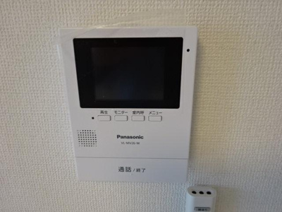 【内装】 | フルージュ | カメラ付インターホン