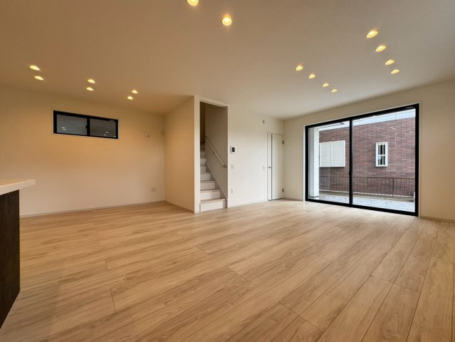 所沢市上安松新築戸建の居間・リビング