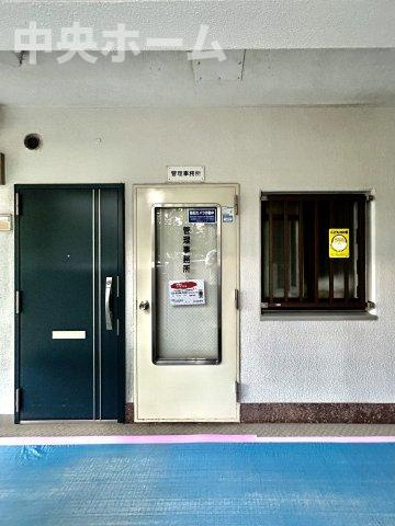 シティコープ西葛西の現況写真|受付(管理人室)。