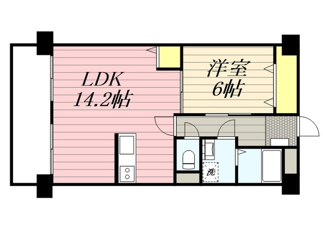 ロマネスク大名の間取り