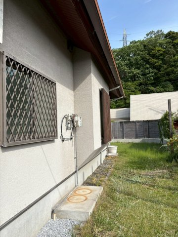 北条一戸建の庭