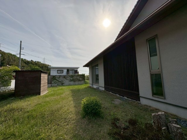 北条一戸建の庭