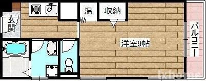 大弘元町ハイツの間取り