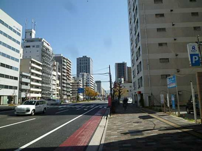 【前面道路含む現地写真】 | 広島市中区竹屋町
