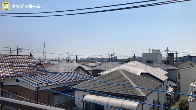 草加市遊馬町　中古一戸建ての展望